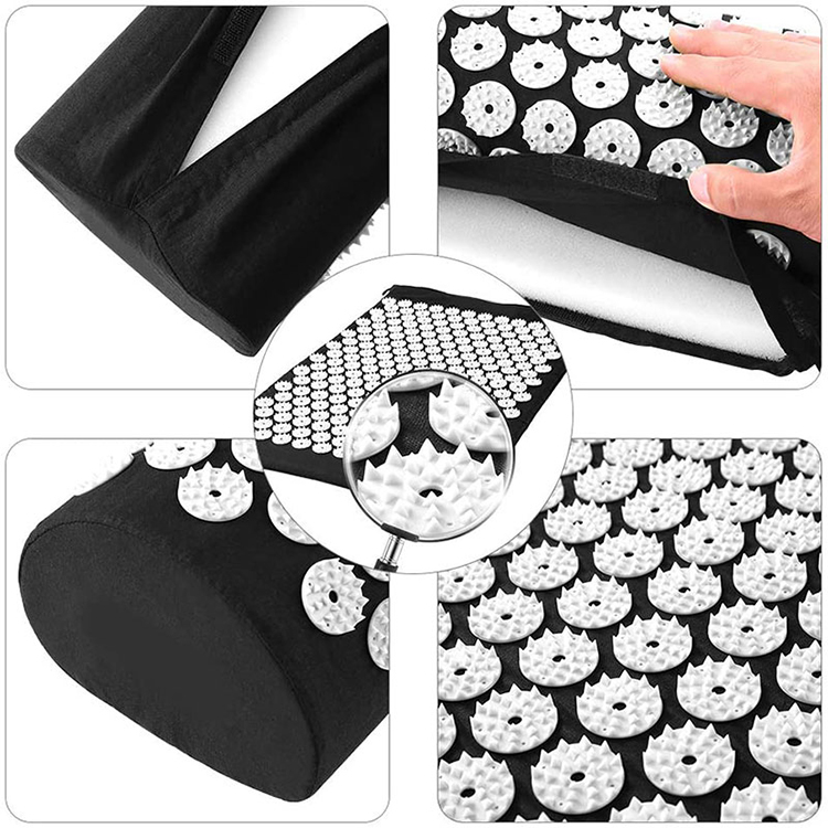 Yoga Muscle Mat Luxury Acupressure Mat With Pillow