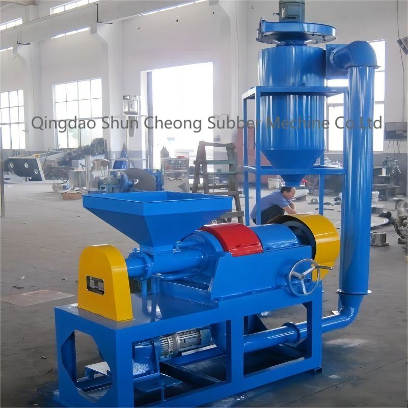 Fine Rubber Powder Pulverizer / Abandoned Tyre And Rubber Grinder Mill