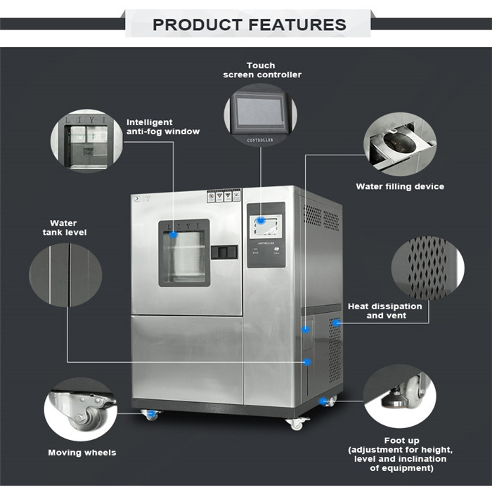Stainless Steel Temperature Humidity Test Chamber/ High Low Temperature Control Cabinet