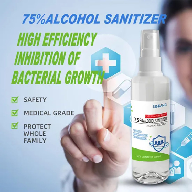 100ml Pocket Antiviral Hand Sanitizer Mini Waterless Hand Sanitiser For Adult