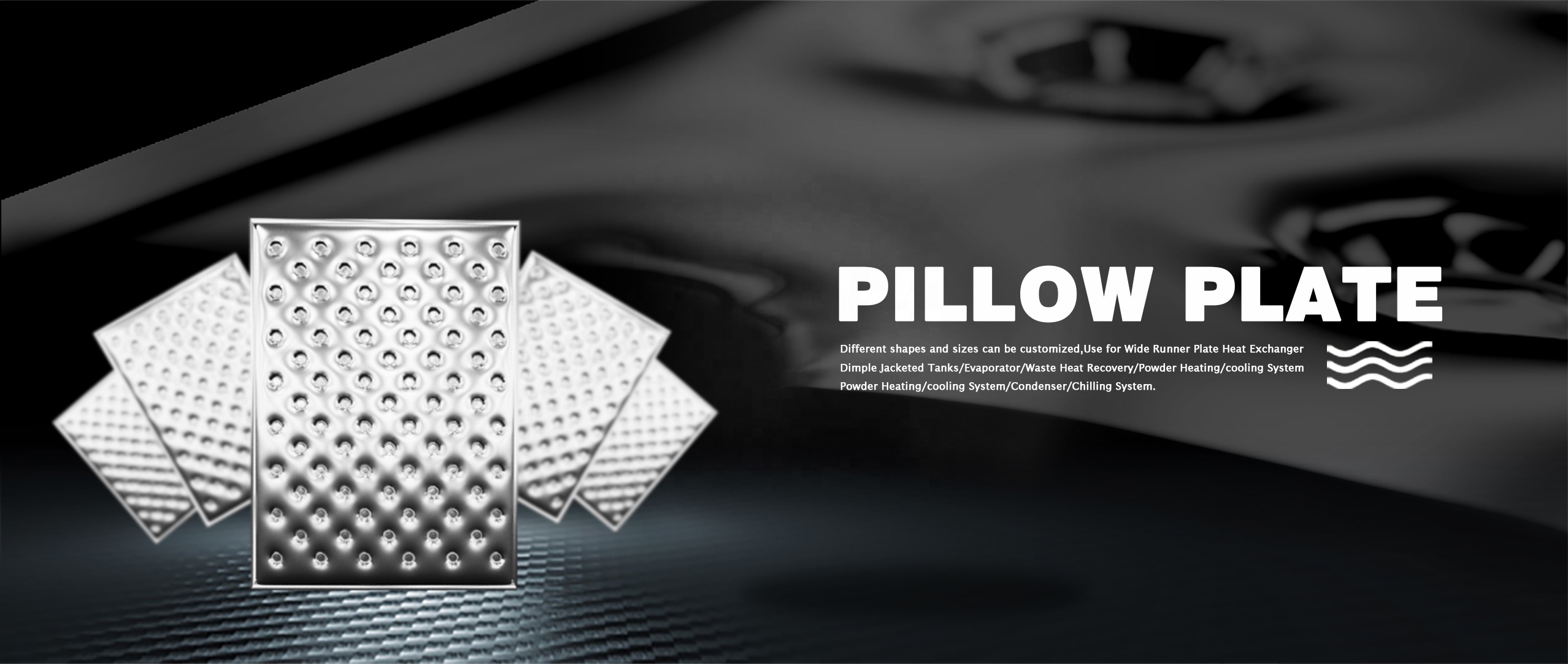 Multi functional Small Size Stainless Steel Industrial Single Inflated Pillow Plate For Immersed Cooling