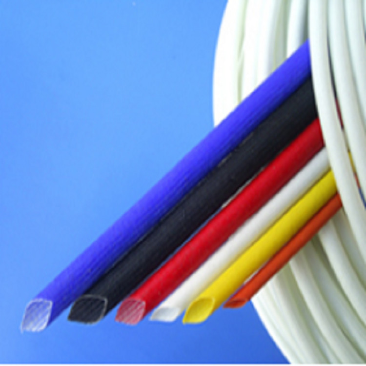 7kv Glass Fibre Sleeving 600V Silicone Fiberglass Sleeve Non Alkali
