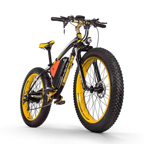 US EU STOCK 38kmh Fat Tire Electric Bike 1000W Brushless Motor Lithium Battery