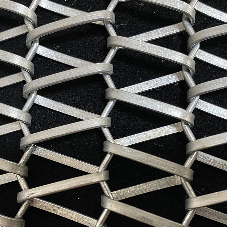 Furnace Metal Stainless Steel Spiral Wire Mesh Oven Conveyor Belt