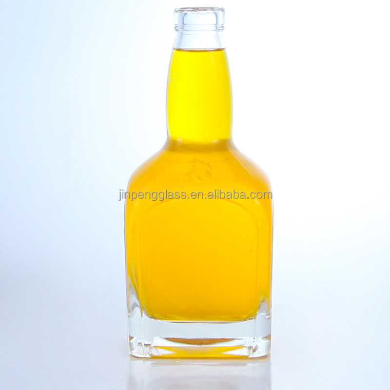 375ml 500ml 700ml 750ml Glass Bottles of Tequila Whiskey Vodka Spirit with Corks