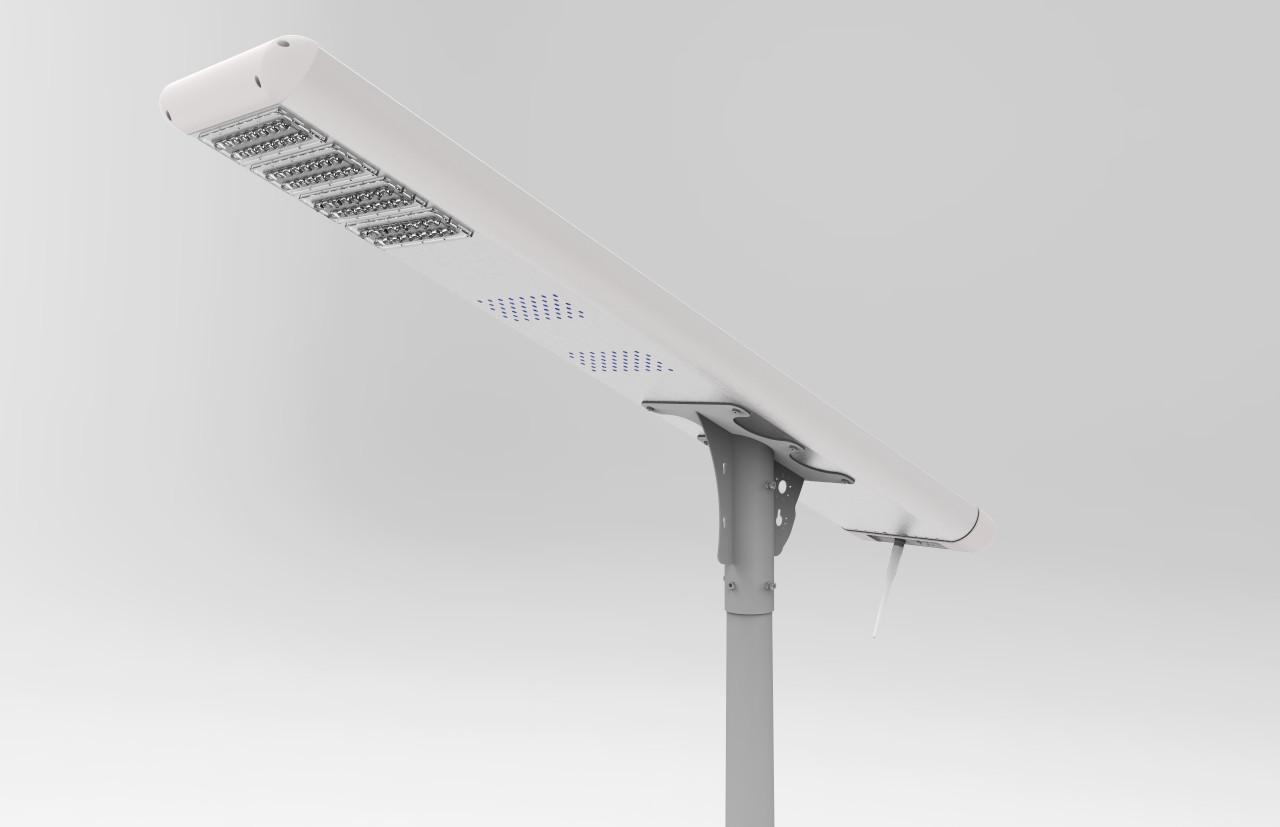2018 the most popular all in one solar street lights with smart operation system