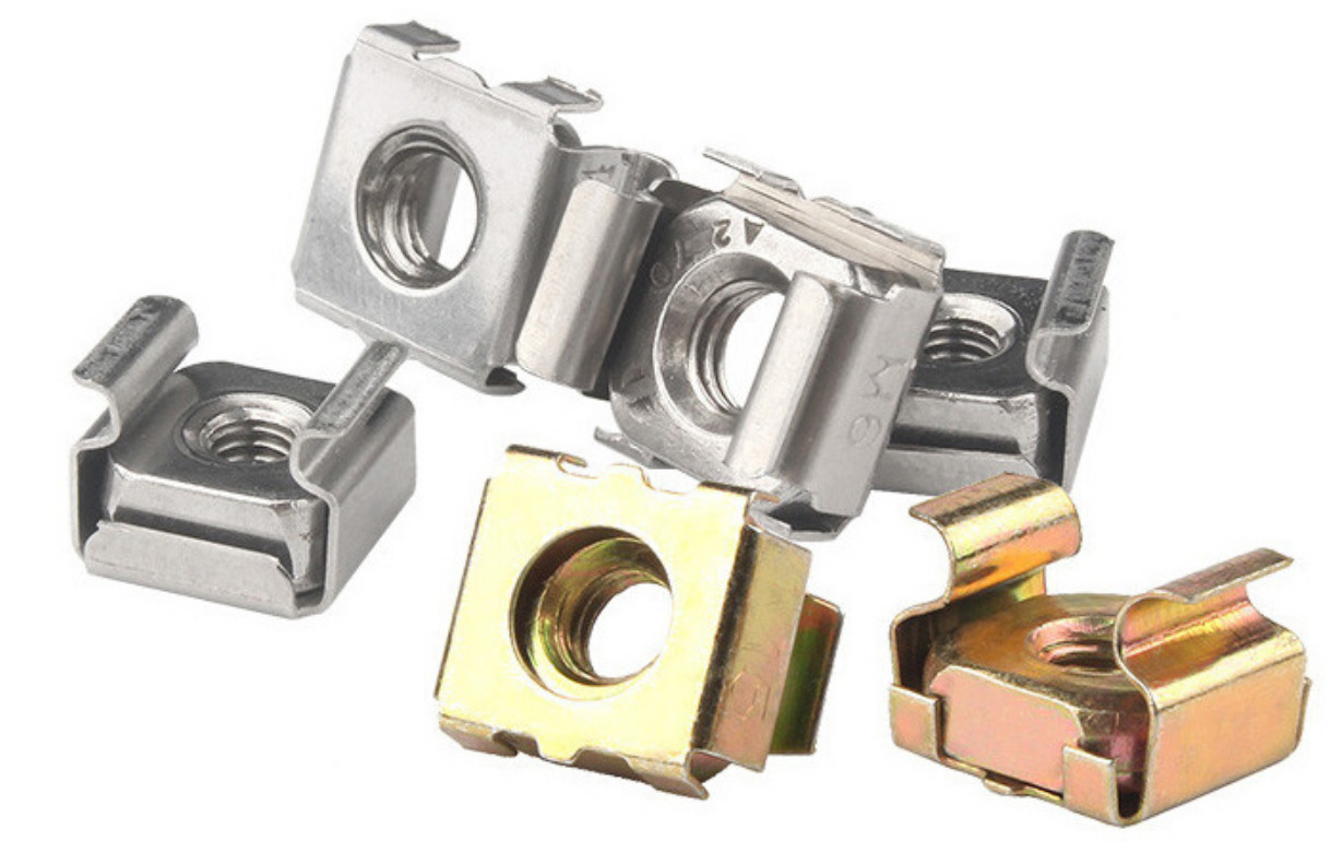 Steel M6 Cage Nut Standard Zinc Plated Fro Appliances Automotive Fans