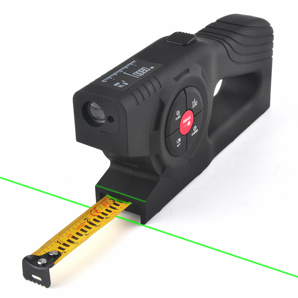 Wintape 3-In-1 Multifunctional Handheld Laser Tape Measure Portable And Easy To Handle Digital LCD Tape Measure