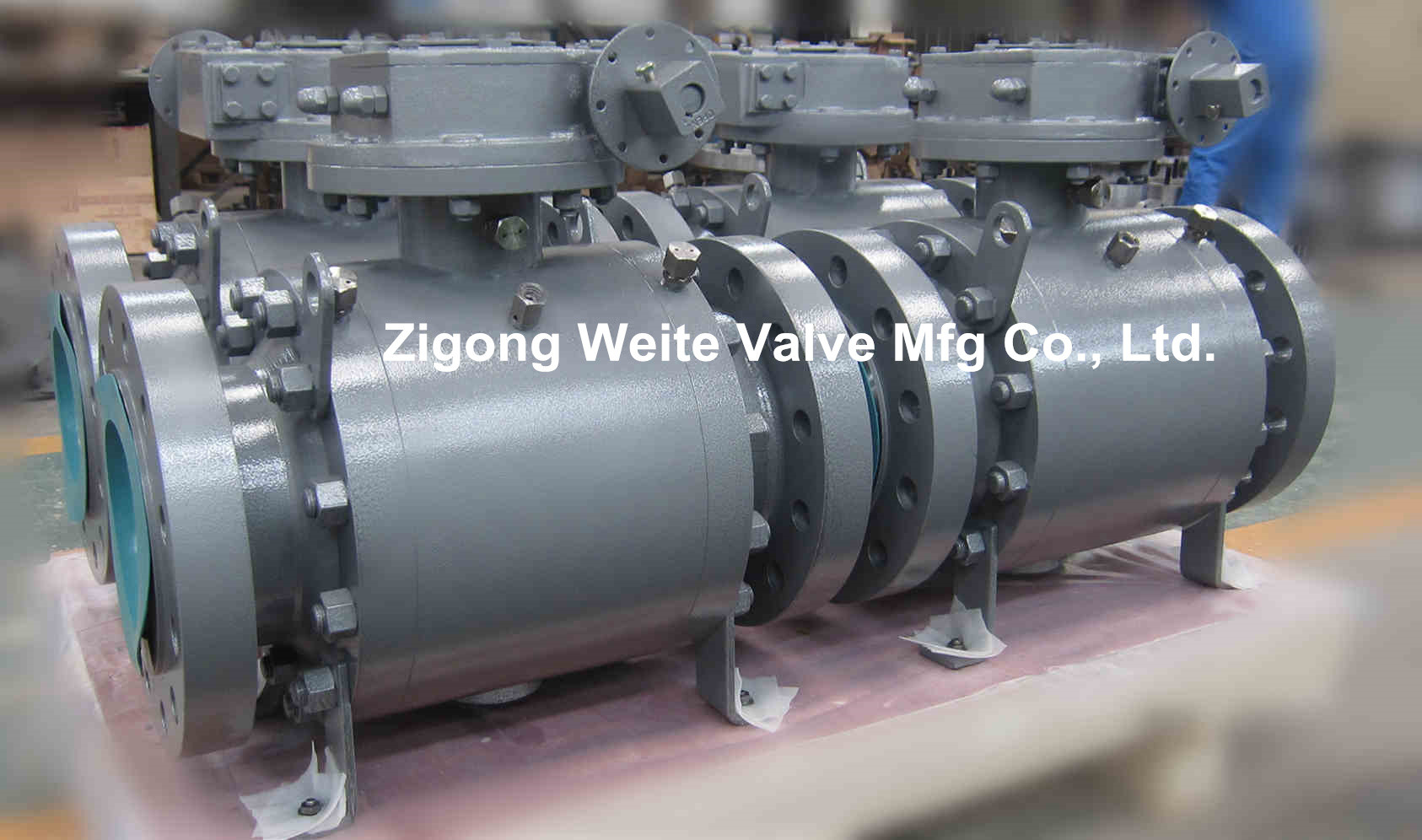 Forging LF2 Trunnion Mounted Ball Valve