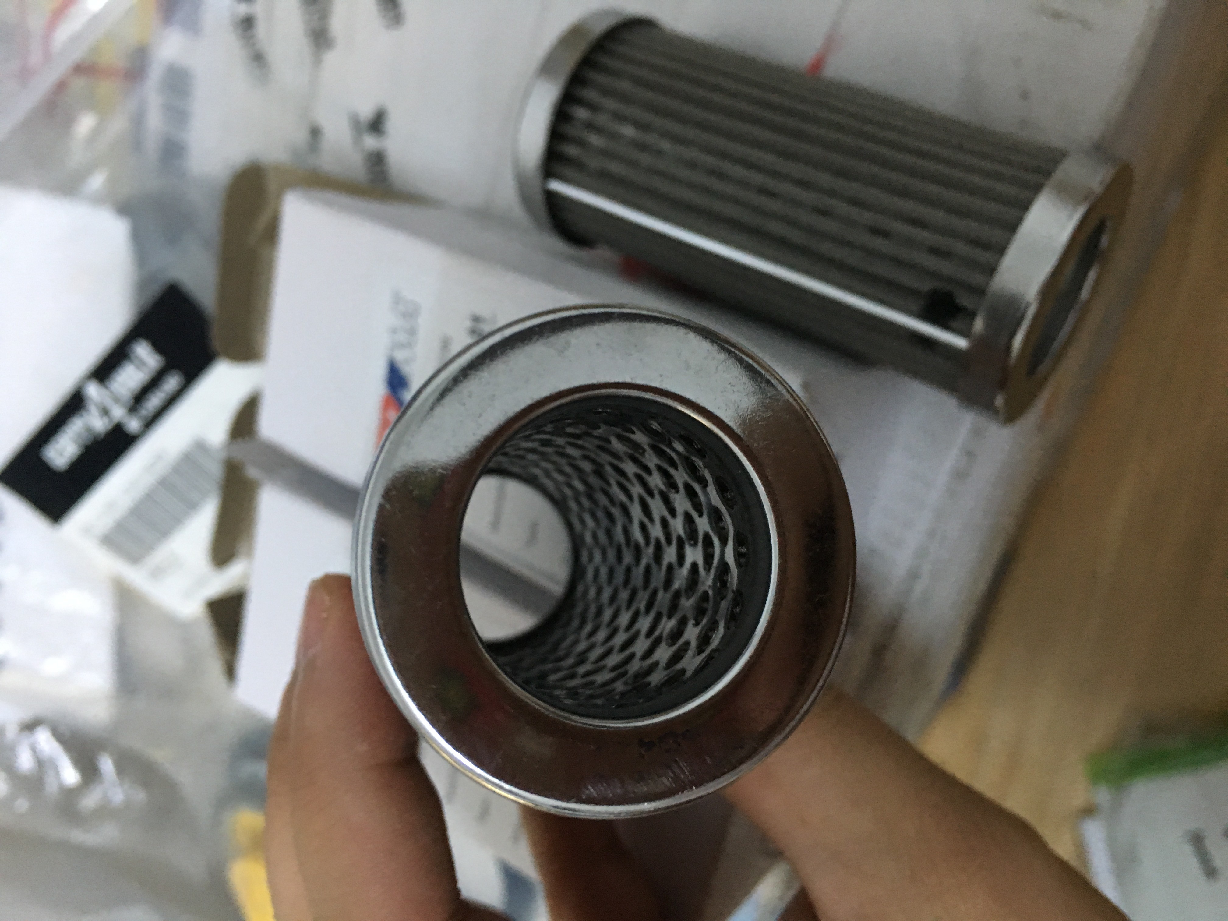 Hydraulic Oil Filter For Backhoe Loader SP106280 CA135859