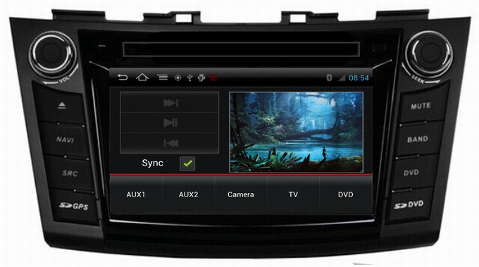 Ouchuangbo Special Android 4.0 Car DVD for Suzuki Swift 2011-2012 with GPS Audio Player S150 System OCB-179C