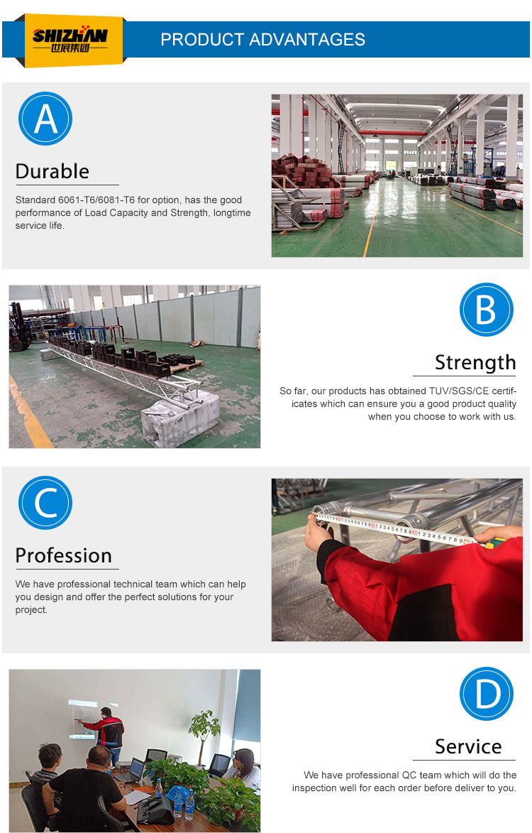 Performance lightweight aluminum truss