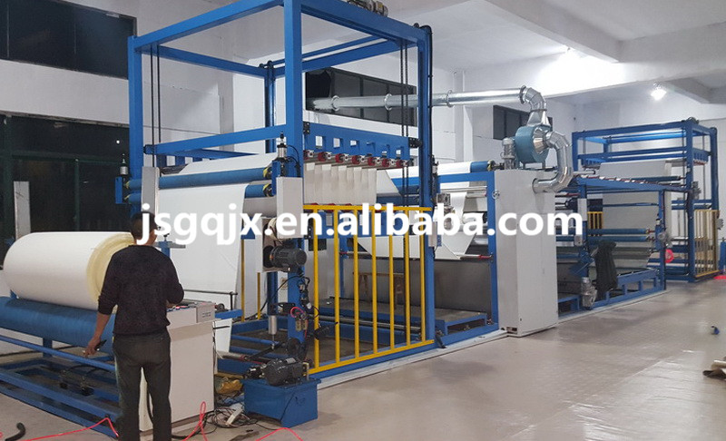 Flame Laminating Machine With Accumulator 8700 Speed Production