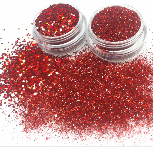 Glitter Art Bulk Holographic Glitter Colorful Glitter Polyester PET Craft Chunky for Christmas Decoration