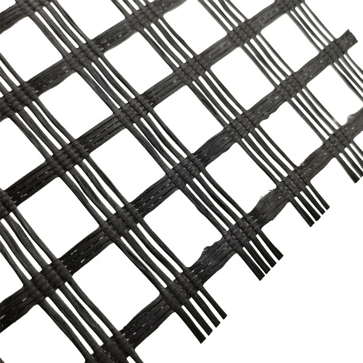 ISO Standard Fiberglass Geogrid Reinforced Soil Retaining Wall for Onsite Installation