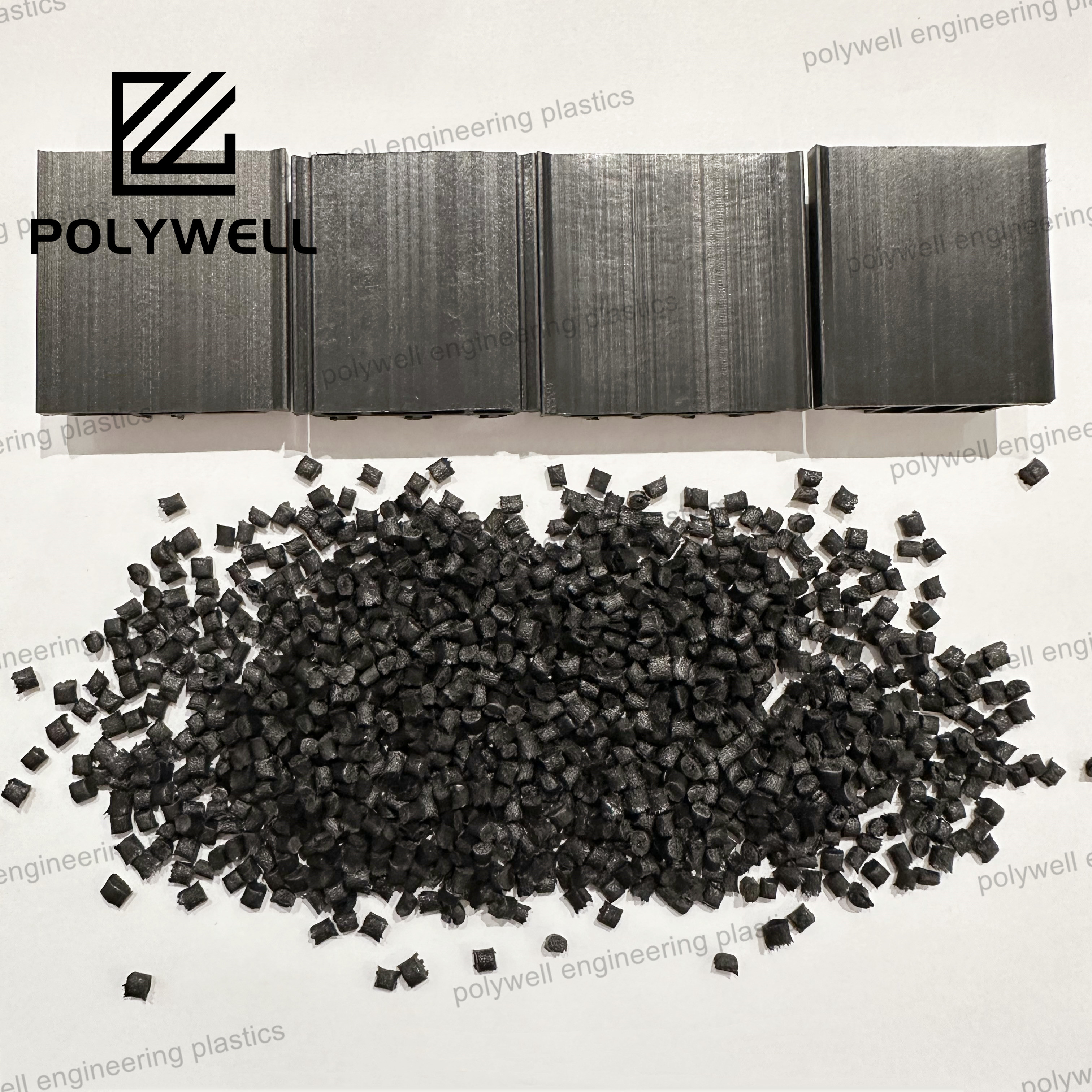 PA66GF25 Nylon Chemical Resistance Flame Retarded For Engineering Plastic Material Extrusion Granules