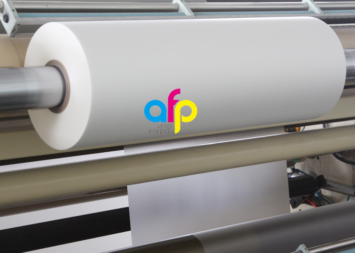 18 Mic Matte Lamination Film For UV Varnish 17 - 250 Micron Thickness Optional