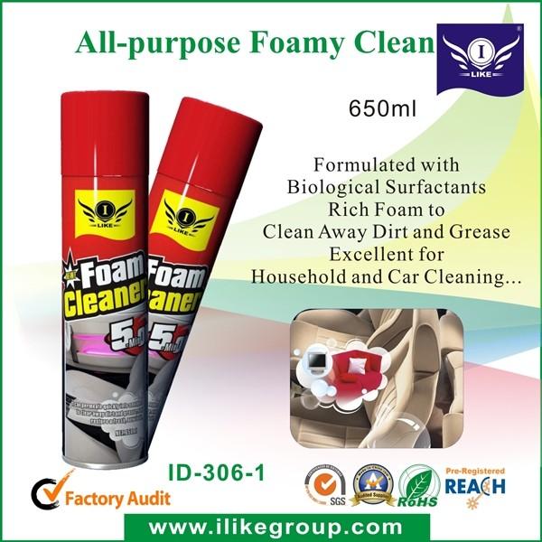 Upholstery Cleaner All Purpose Kitchen Cleaner , Multi Purpose Foam Cleaner