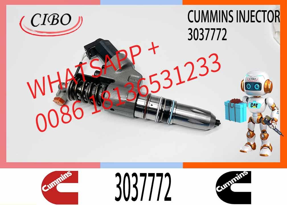 Remanufactured new diesel fuel injector 3037772 3081319 3411845 4307547 3411754 4928171 3411755 3411753