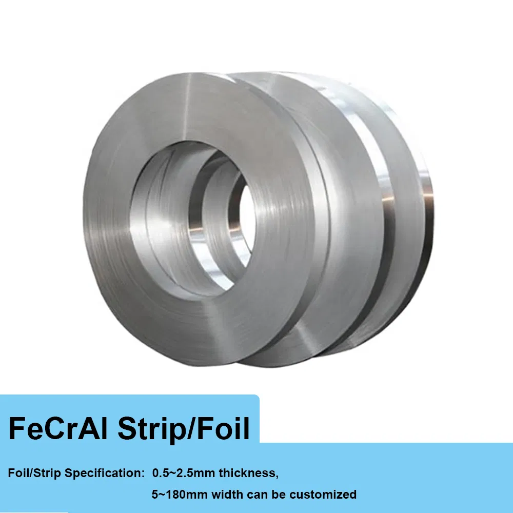 Fecral Alloy Kan A1 0cr25al5 0cr21al6nb 0cr27al7mo2 Spiral Wire Electric Stove Flexible Heating Coil Strip Element