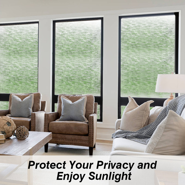Plain King Blue Clear Static Cling Window Film Custom Frosted Window Film 0.8mm
