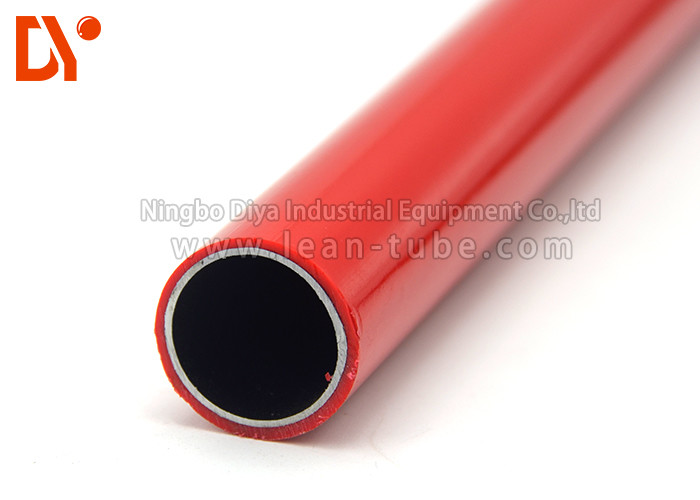 Stable Structure Plastic Coated Steel Tube 28mm Diameter ISO9001 Certification