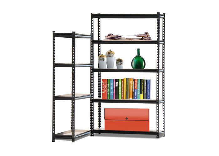 1.8m Height 5 Tier Boltless Shelving Heavy Duty Galvanized Metal