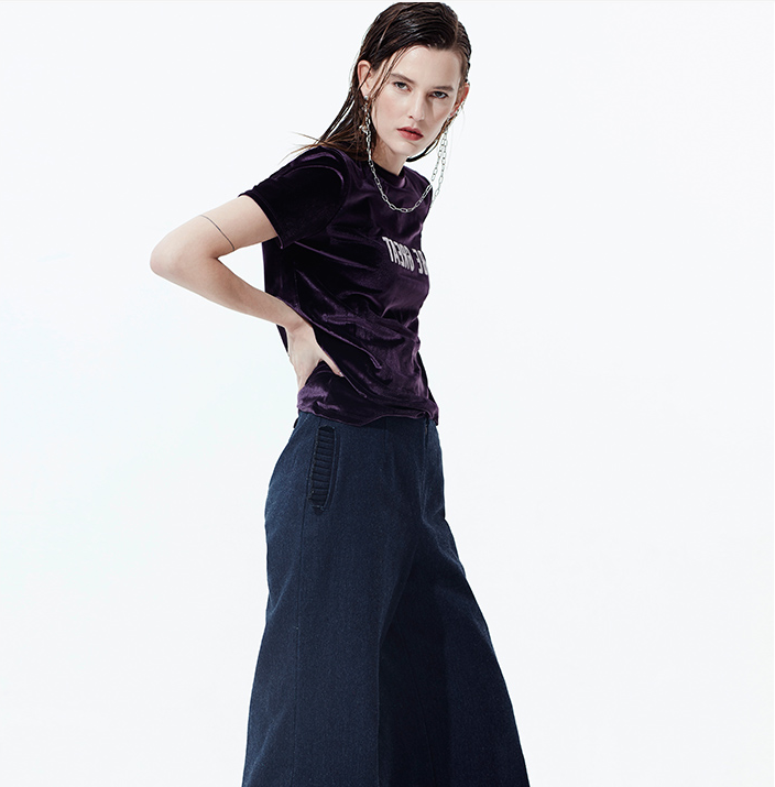 2019 New Arrival Summer Velvet Clothing T Shirt For Women