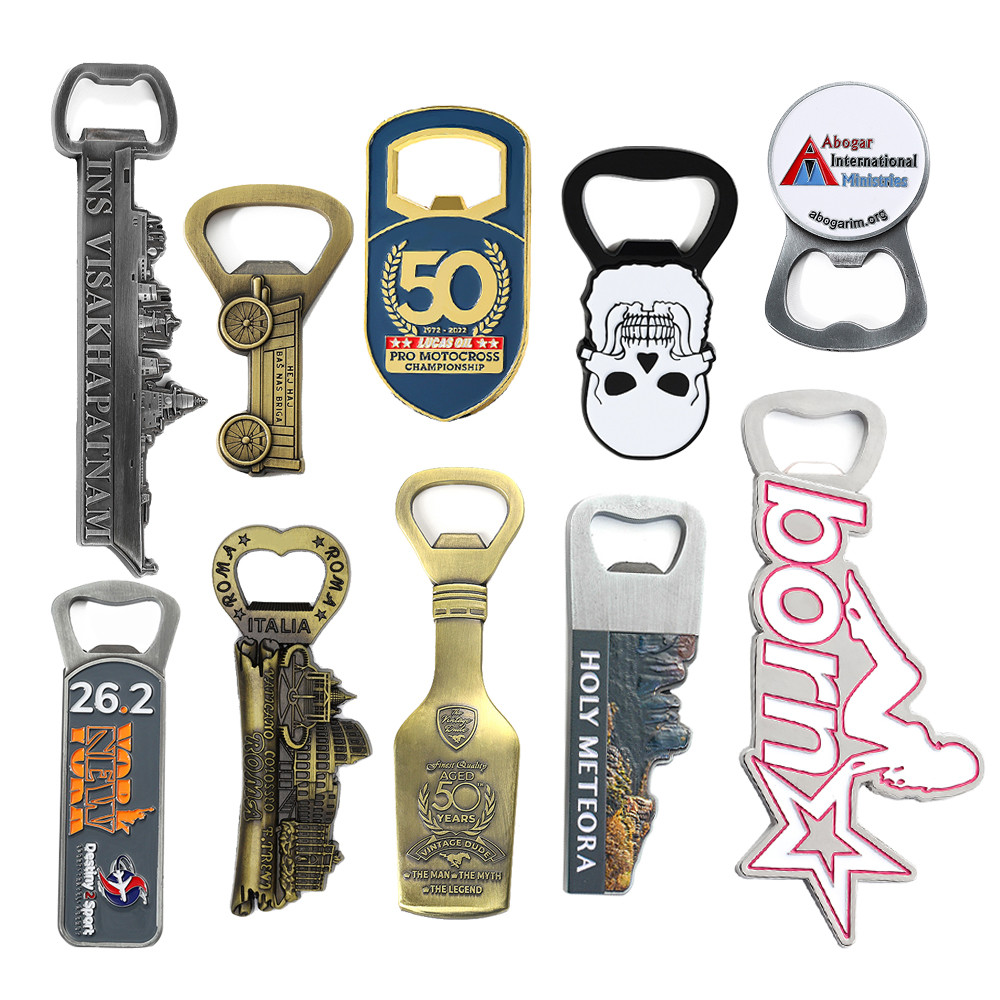 Enamel 3D Refrigerator Magnets Zinc Alloy Material With Logo
