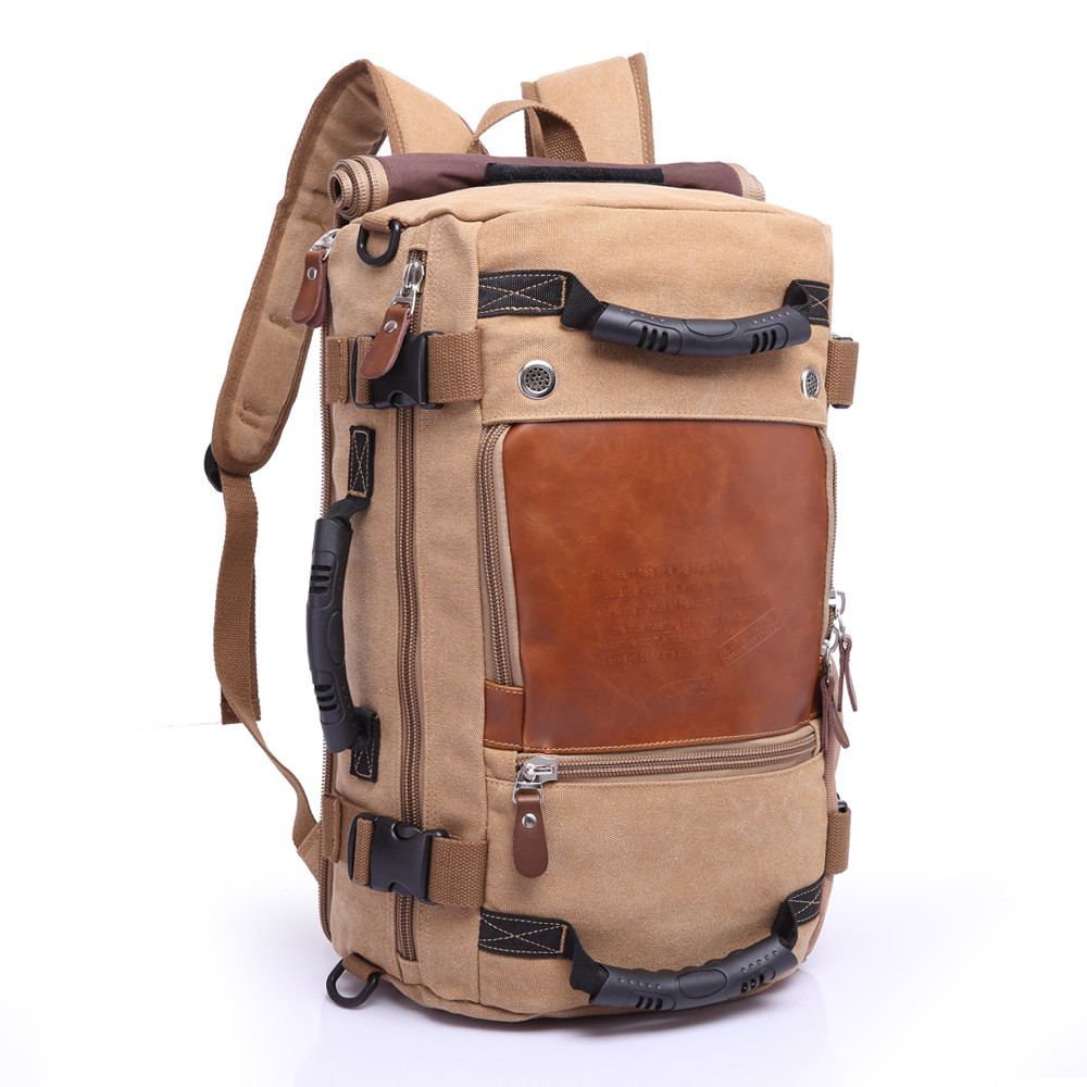 Stylish Travel Large Capacity Backpack Male Messenger Shoulder Bag Computer Backpack Men Multifunctional Versatile Bag