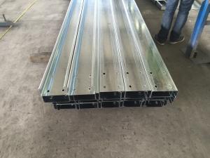 China Z / C Section Purlins Channel Steel Galvanized / Polished For Construction on sale