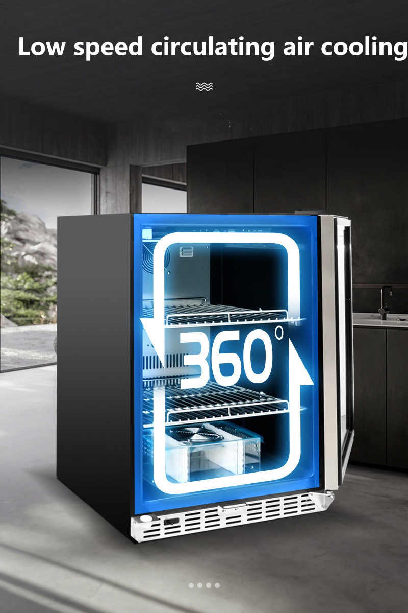 Multiscene 450L Dry Aging Beef Refrigerator Stainless Steel 2 Layer Arsenbo