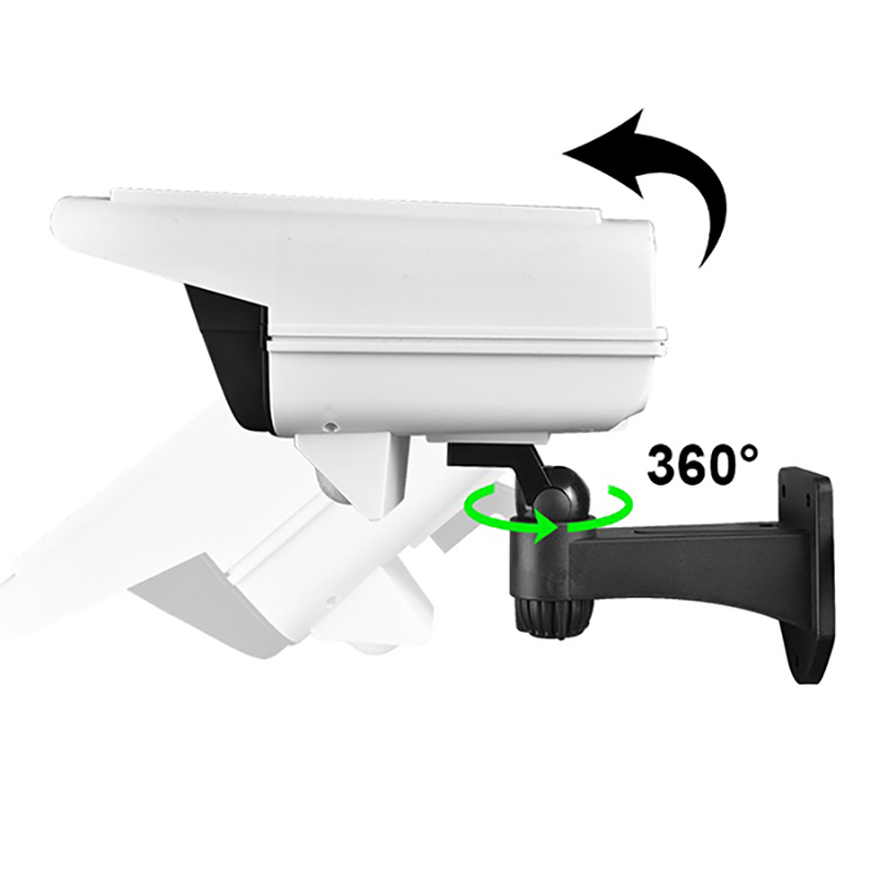 Solar Led Light Outdoor Motion Sensor Solar Light Street Spotlight Security Simulation Fake Dummy Camera Solar Lamp Garden