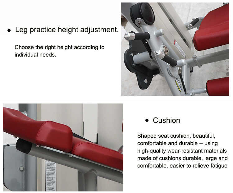 Seated Matrix Leg Extension Machine With Customized Weight Stack