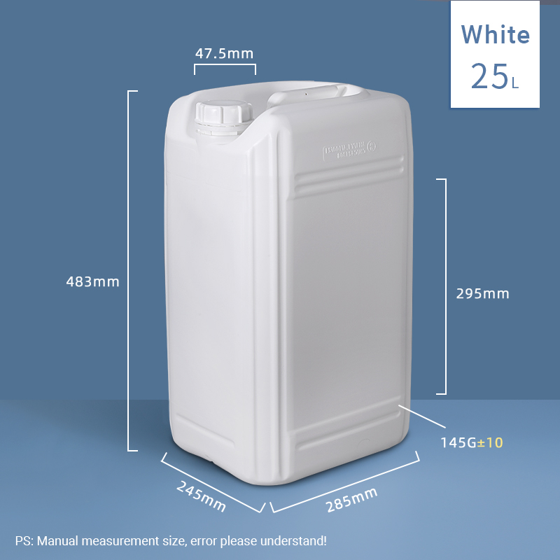 200ml Customized Round White HDPE Plastic Bottles for Pesticides and Detergent Liquid