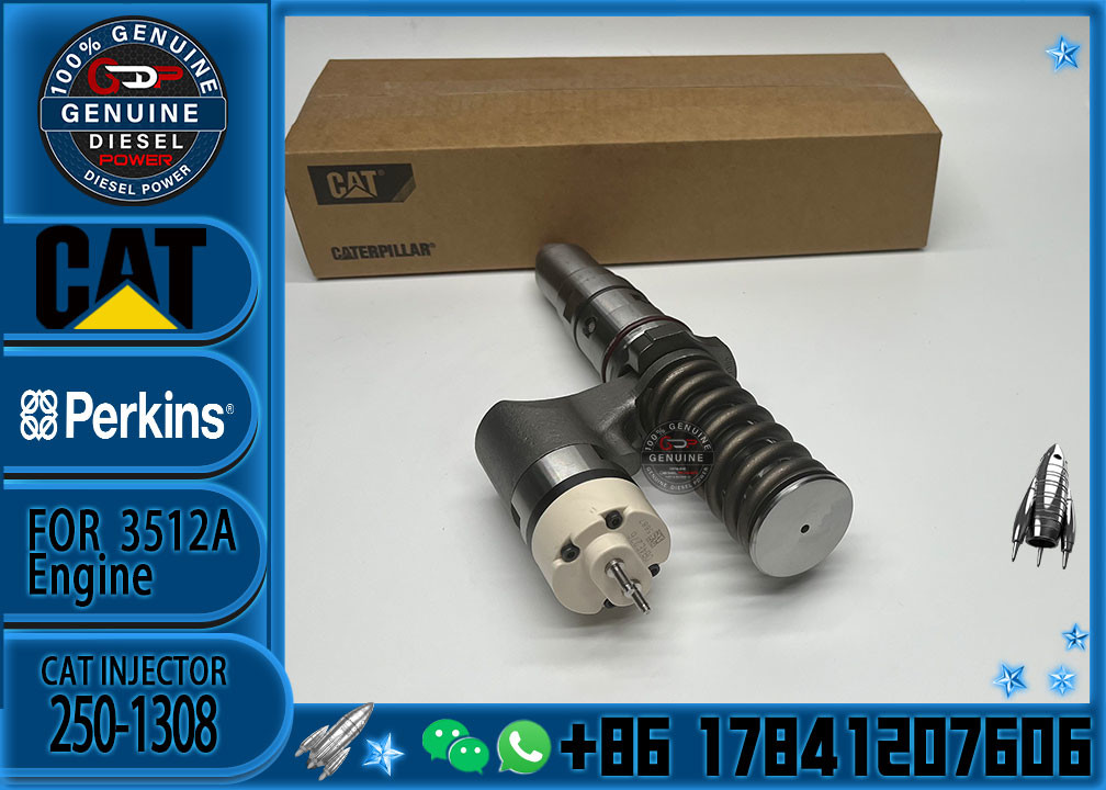 3512B 3516B engine fuel injector 250-1302 250-1308 392-0201 with genuine packing
