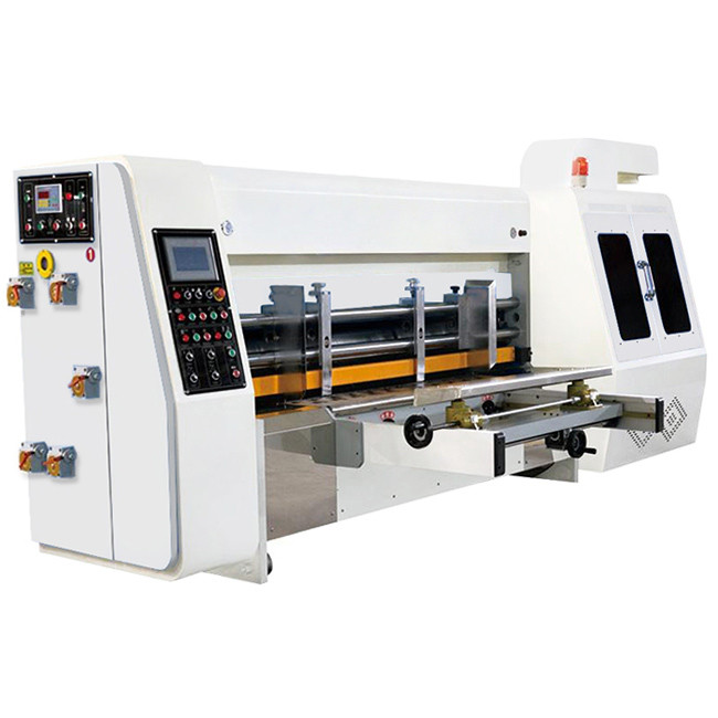 Corrugated 2 Color Slotter Flexo Printing Machine 180 Pcs/Min For Box