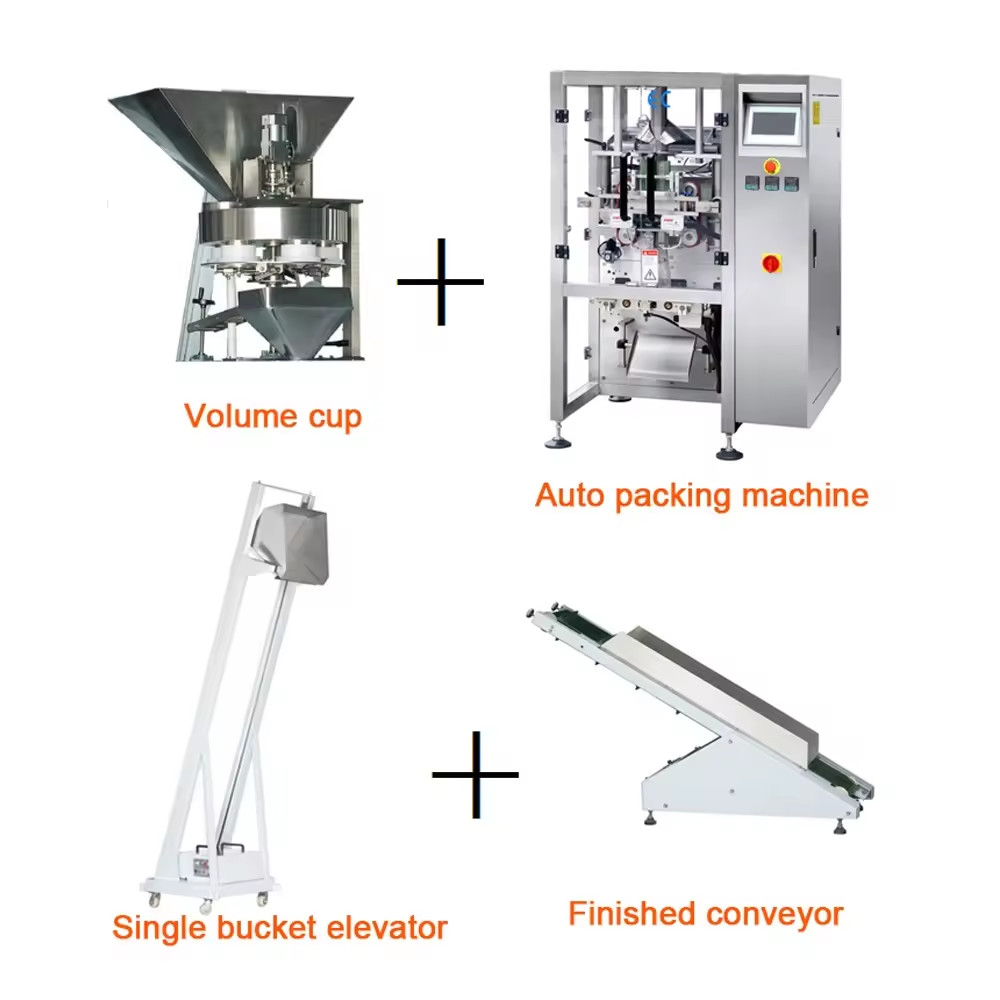 10-1000g Automatic Food Packing Machine Granular Salt Sugar Small Candy