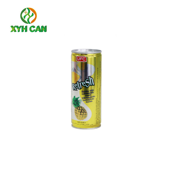 Beverage Tin Can Metal Storage Tin Beer Can Shaped with CMYK Printing