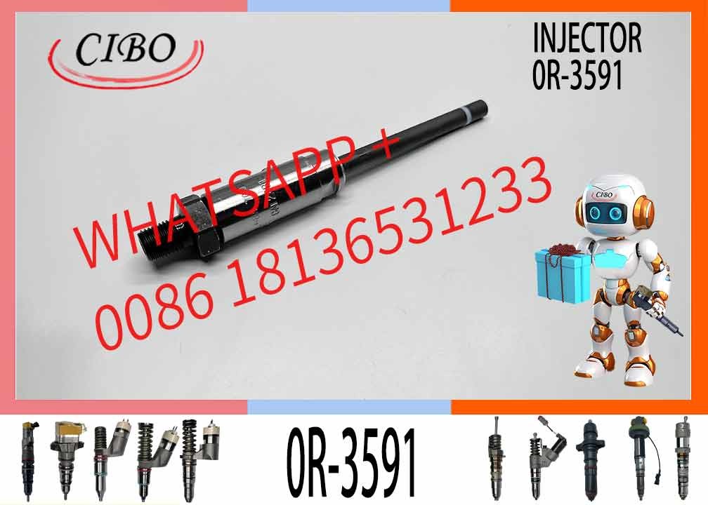 Diesel Fuel Pencil Injector 7W7045 0R-3591 0R3591 for Engine 3306B 3306 973 973C