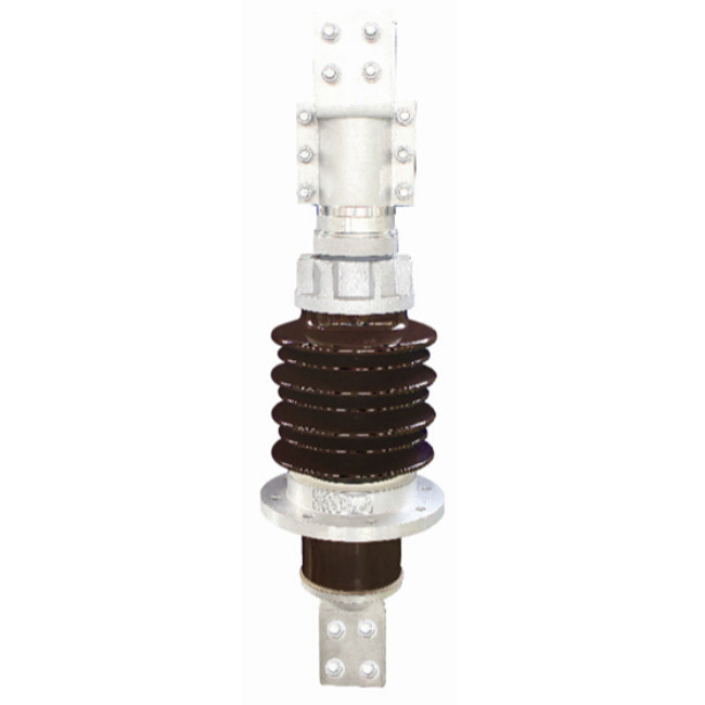 OEM Low Voltage Bushings Brown Porcelain Insulator 100amp Against Temperatures