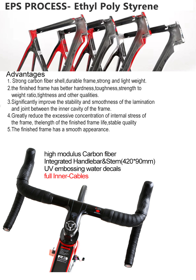 T900 High Modulus Carbon Fiber Road Bike SRAM RIVAL 22S With 50C Carbon Wheelset