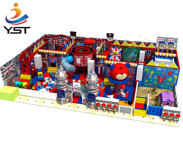 Preschool Indoor Soft Play Equipment Improve Kids Exploring Desire