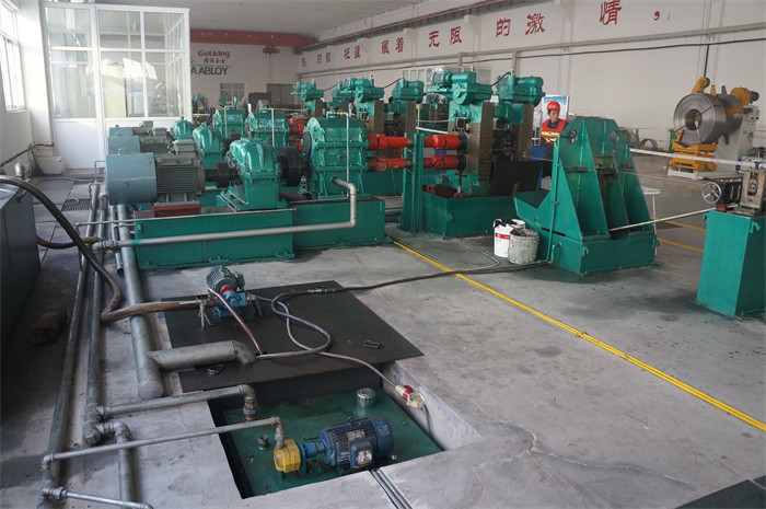 Flat Steel Bar Cold Rolling Mill Line Machine 1.5 X 16 4 X 35mm