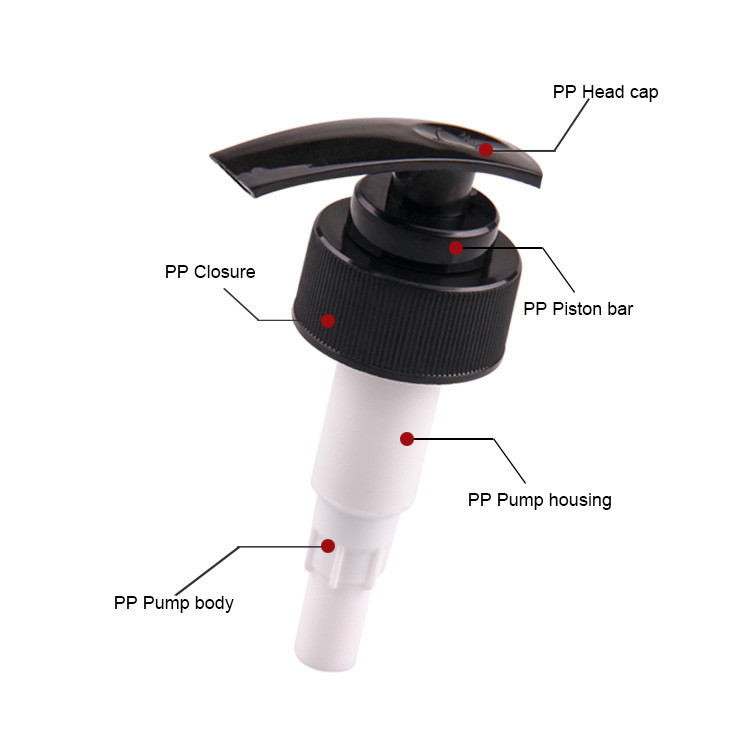 Shower Gel Hand Lotion Pump Dispenser Thick Good Wear Resistance