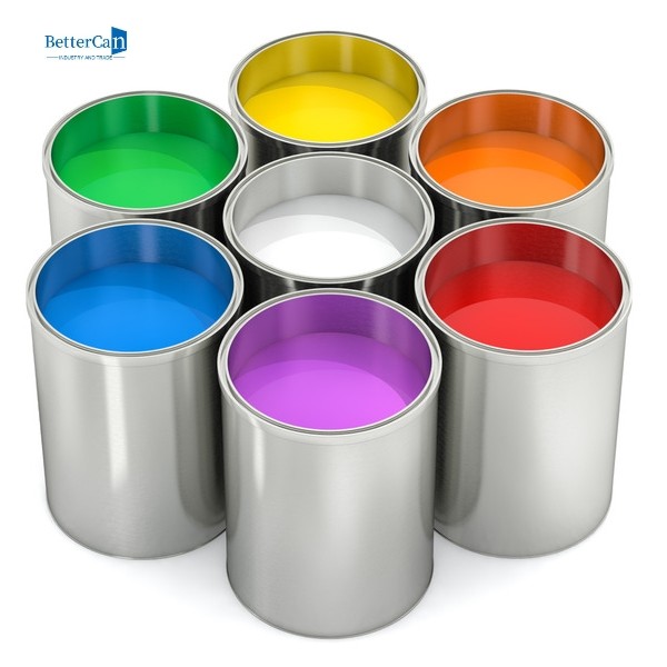 1/2 Pint Size Empty Metal Paint Can With Lid , Paint Storage Containers For Leftover Paint