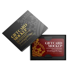 China Custom Logo Printing Paper Empty Playing Game Credit Greeting Gift Cards Box Packaging on sale