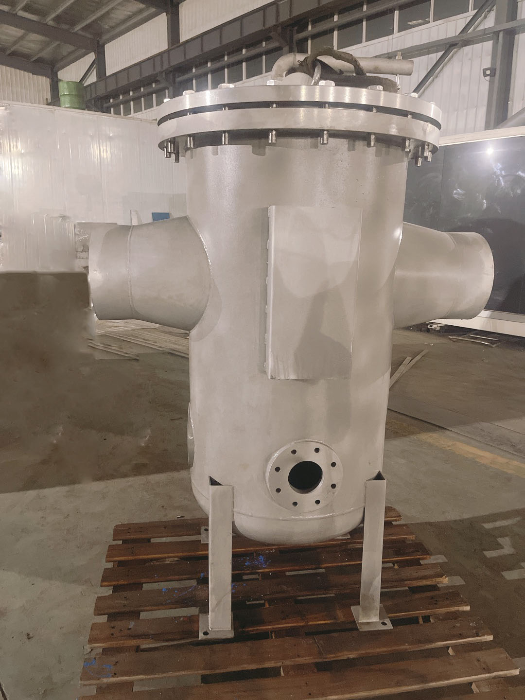 Water Oil Separating Customized Sales ASME Compressed Air Separator for Paper Mill