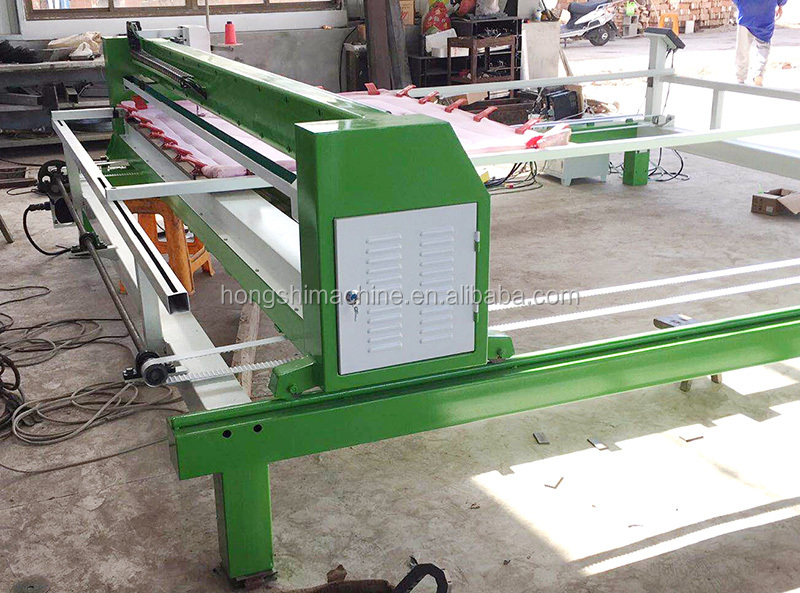 Moving head mattress automatic bed cover making machine home used cotton quilt textile shop use quilting machine