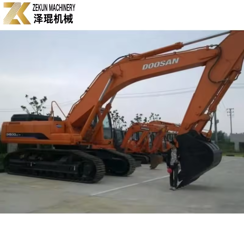Used 2018 Doosan 500 Excavator DH500 DH500LC-7 46ton Operating Weight for Heavy-Duty Excavating